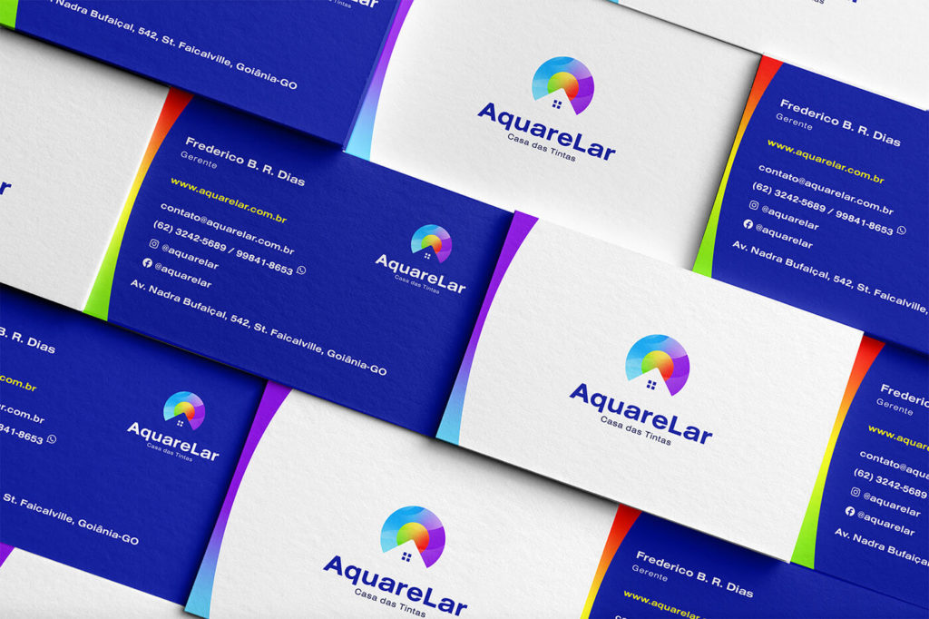 Aquarelar criação de logotipo - Buenosites
